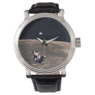 Montre Apollo 11 Earth View comme le module lunaire Eagle