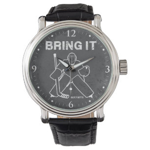 Montre Apportez-Le Goalie De Hockey