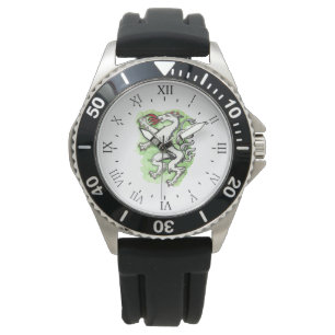 Montre Aquarell Styrie Armoiries Panther Autriche