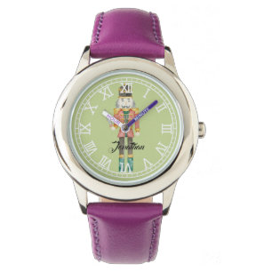 Montre Aquarelle personnalisée Casse-noisettes oeuvre Ver