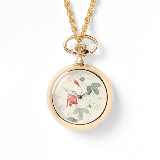 Montre Aquarelles vintages Passiflora W (Recto)