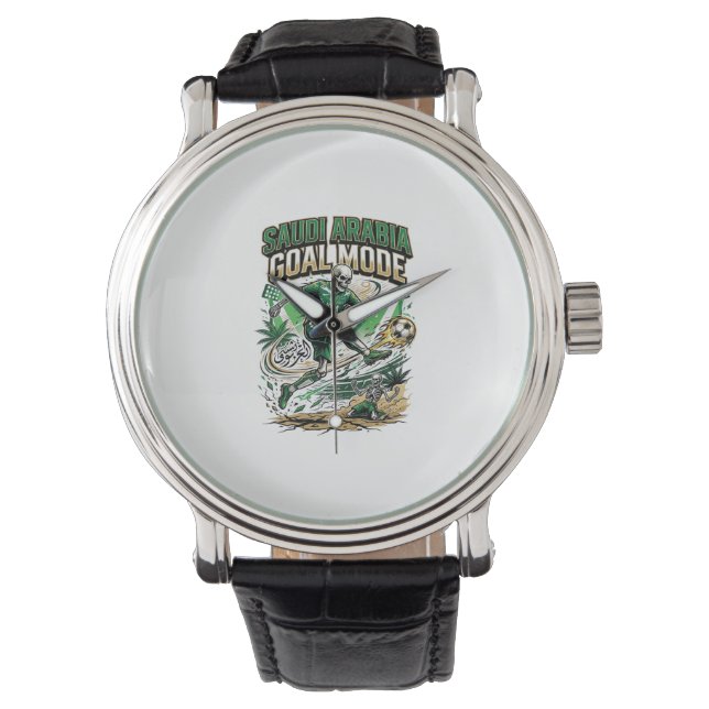 Montre Arabie Saoudite Mode de but Skeleton Striker Natio (devant)