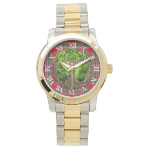 Montre Arbre celtique de clan Burrell de la vie