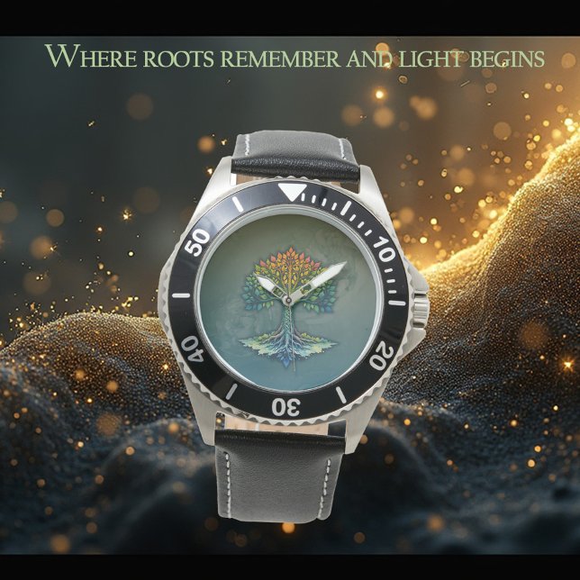 Montre Arbre de Vie Aube Changeante  (Créateur téléchargé)