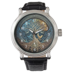 Montre Arbre de vie Yggdrasil