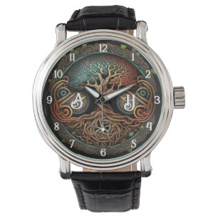 Montre Arbre viking de Yggdrasil