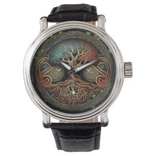 Montre Arbre viking de Yggdrasil