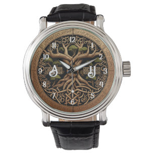 Montre Arbre viking de Yggdrasil