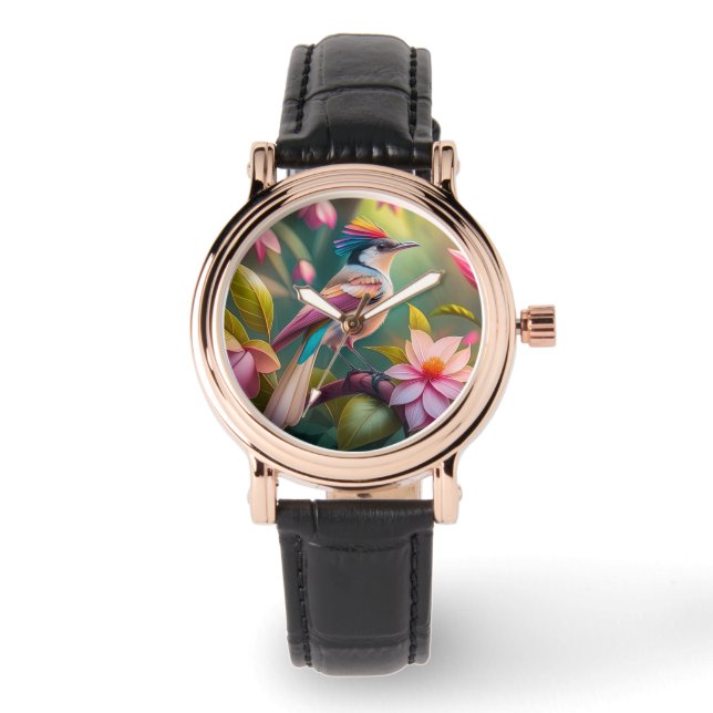 Montre Arc en arc-en-ciel Jay Imaginaire Bird (Recto)
