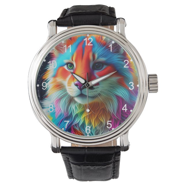 Montre Arc-en-ciel Cat-68587 (devant)