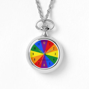 Montre Arc-en-ciel LGBTQ Fierté Américaine Diversité Écla