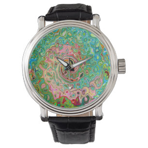 Montre Arc-en-ciel Super coloré rétro