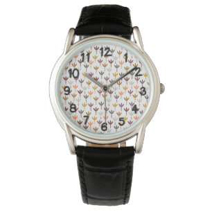 Montre Argent, or, laiton et platine