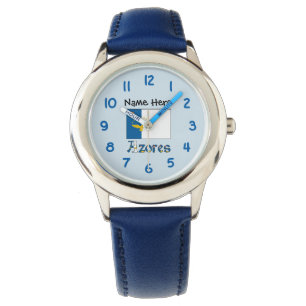 Montre Argentine et drapeau argentin personnalisés 