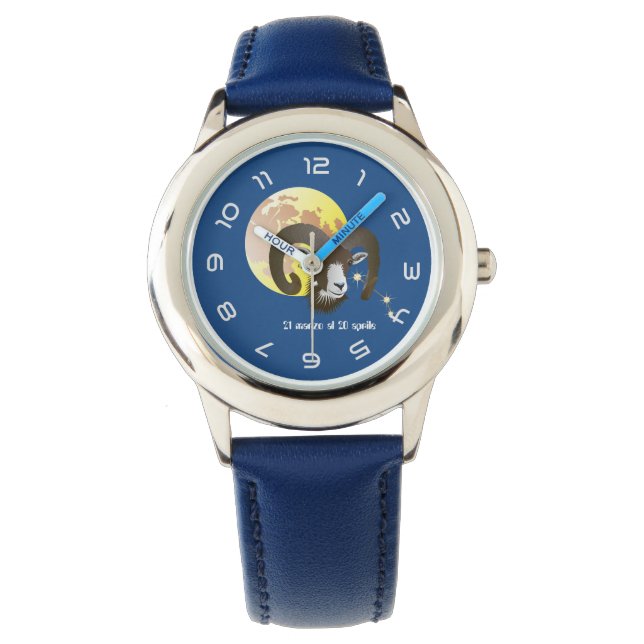 Montre Ariete 21 marzo al 20 aprile orologio (devant)