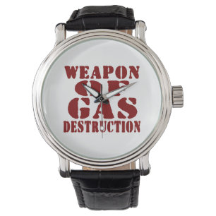 Montre Arme de destruction de gaz