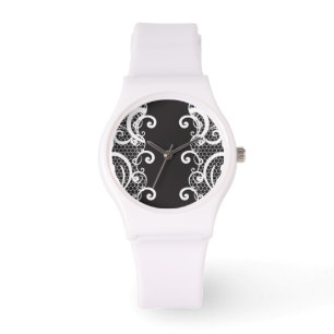 Montre Arrière - plan 1 de dentelle