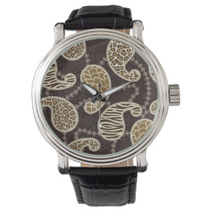 Montre Arrière - plan de style de Paisley