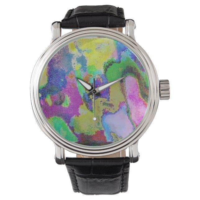 Montre Art Abstrait (devant)