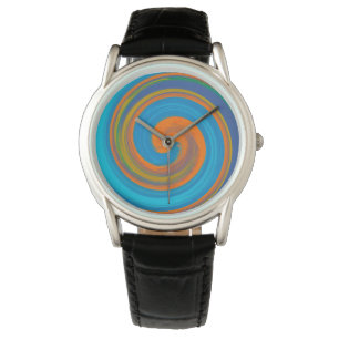 Montre Art abstrait de tourbillon moderne #17
