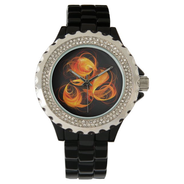 Montre Art Abstrait Fireball (devant)