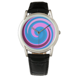 Montre Art Abstrait moderne Swirl #104