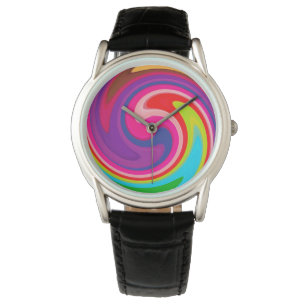 Montre Art Abstrait moderne Swirl #2