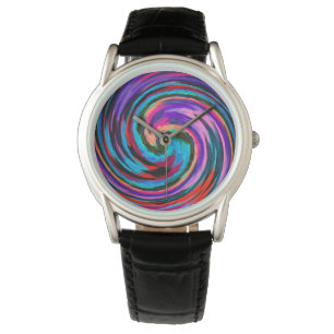 Montre Art Abstrait moderne Swirl #72