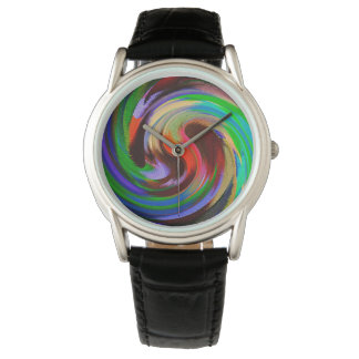 Montre Art Abstrait moderne Swirl #77