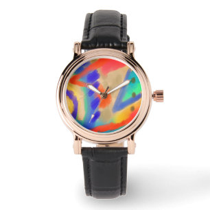 Montre Art Abstrait original à porter