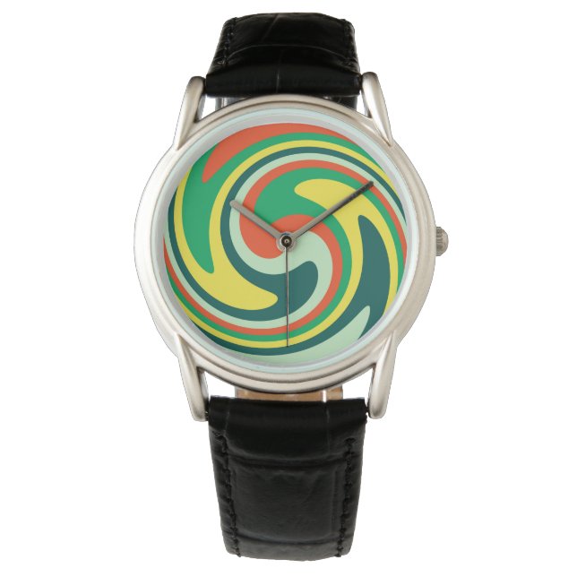 Montre Art Abstrait Tourbillon Moderne #53 (devant)