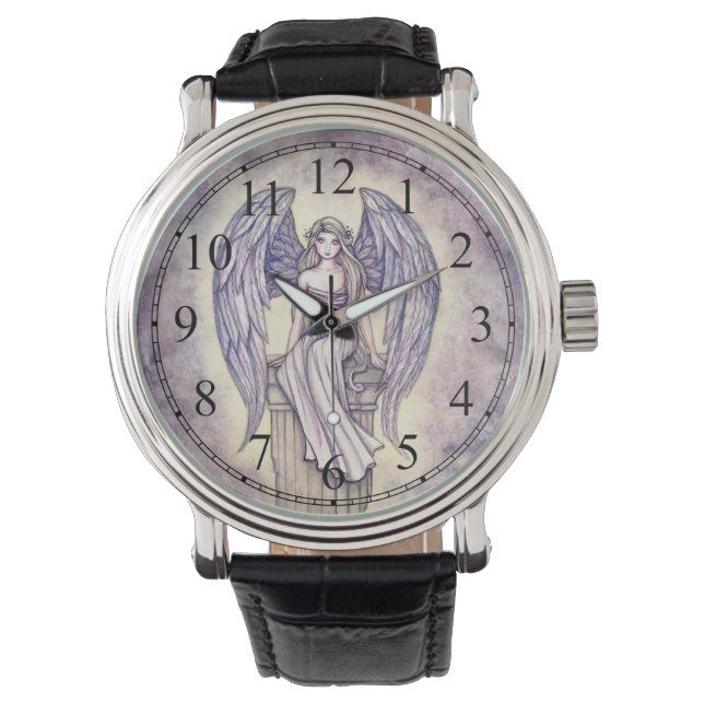 Montre Art de fantaisie angélique par Molly Harrison (devant)