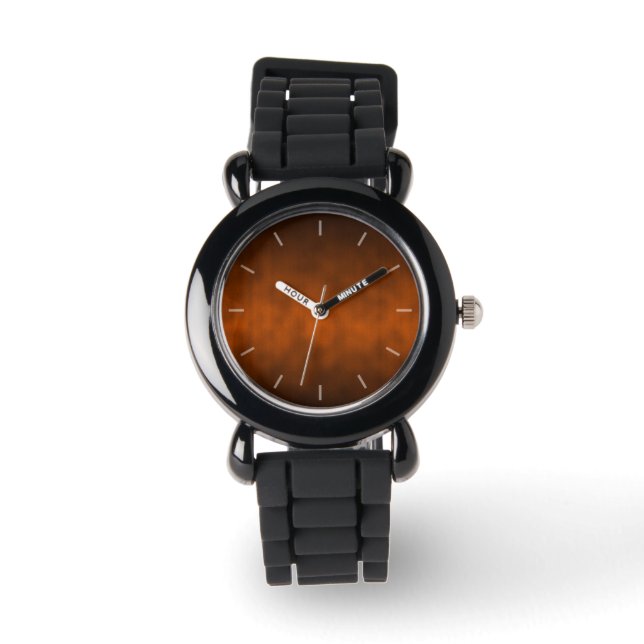Montre Art de fond ombré Halloween gothique (Recto)