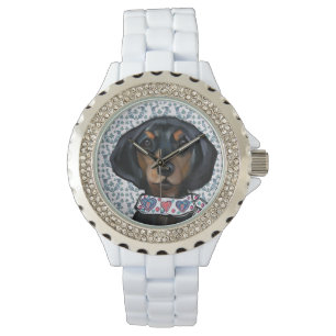 Montre Art de Noël Teckel