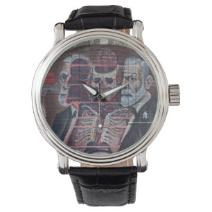 Montre Art de rue de Sigmund Freud