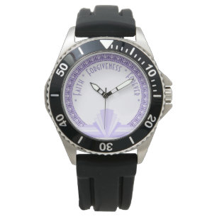 Montre Art déco en lilas & violet