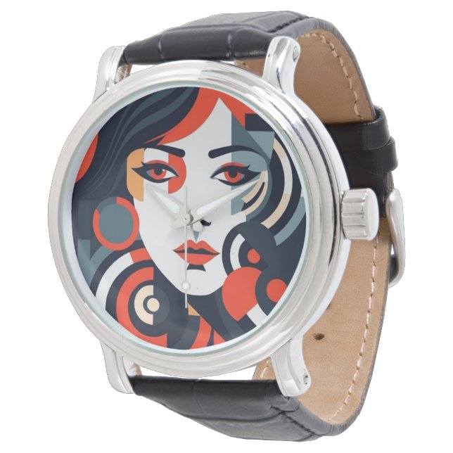 Montre Art déco - femmes (Incliné)