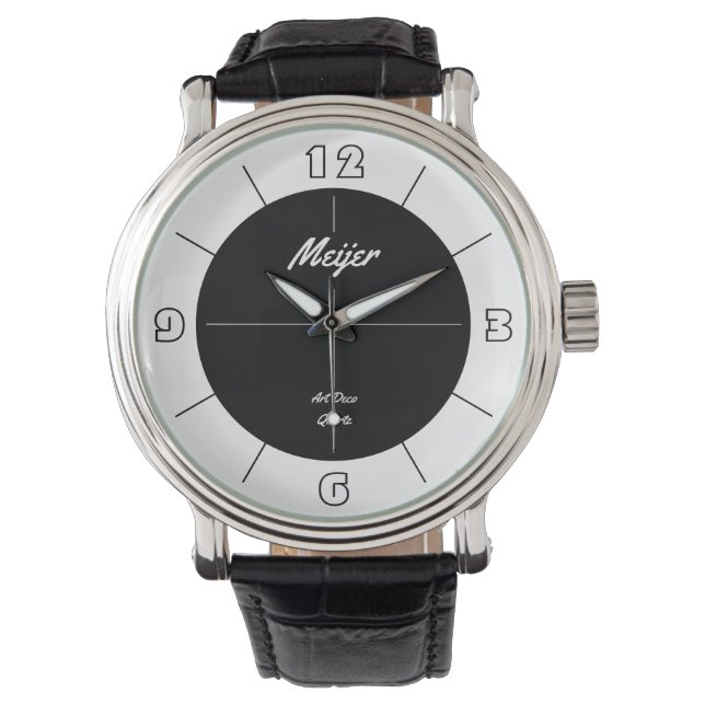 Montre Art Deco watch (devant)