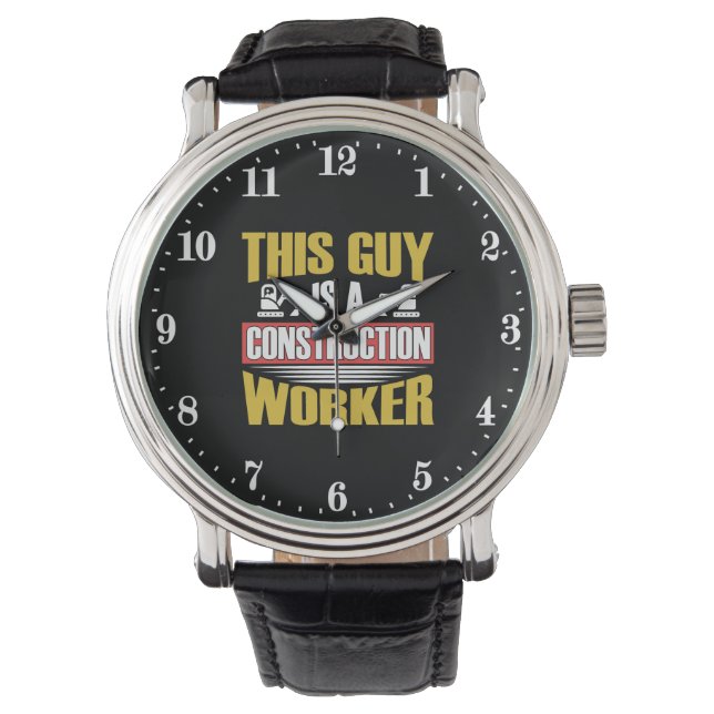 Montre Art des mots de travail cool  (devant)