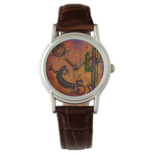 Montre Art du désert de l'Arizona (devant)