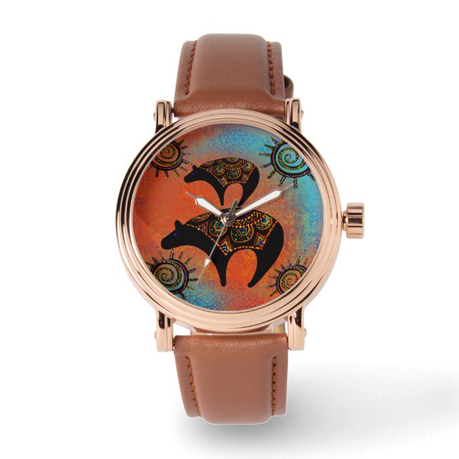Montre Art du désert de l'Arizona (Recto)