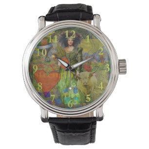 Montre Art gothique de l'Imaginaire de Taurus vintage