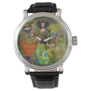 Montre Art gothique de l'Imaginaire de Taurus vintage