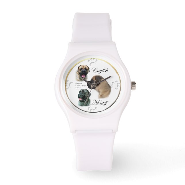 Montre Art mastiff anglais (Recto)