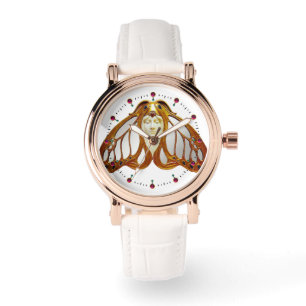 MONTRE ART NOUVEAU FEMME MOTH