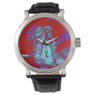 Montre Art Pop Amérindien