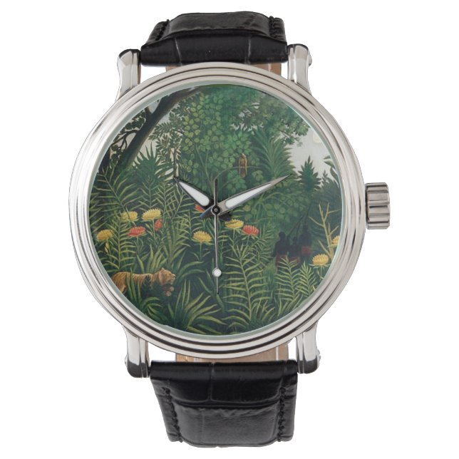 Montre Art populaire Rousseau Jungle (devant)