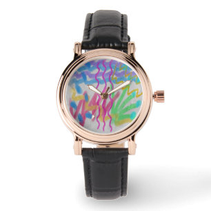 Montre Art portable Abstrait original