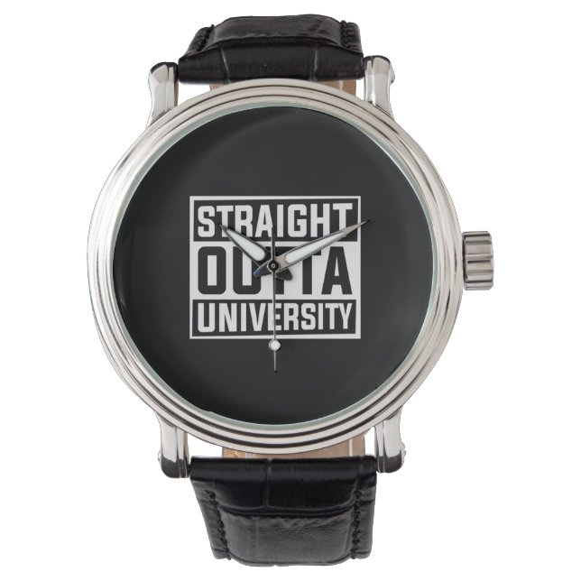 Montre Art | Université Stright Outta (devant)
