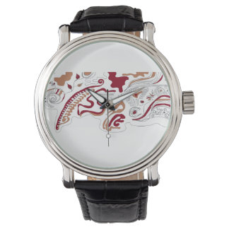 Montre Artistic Abstract Pattern Watch